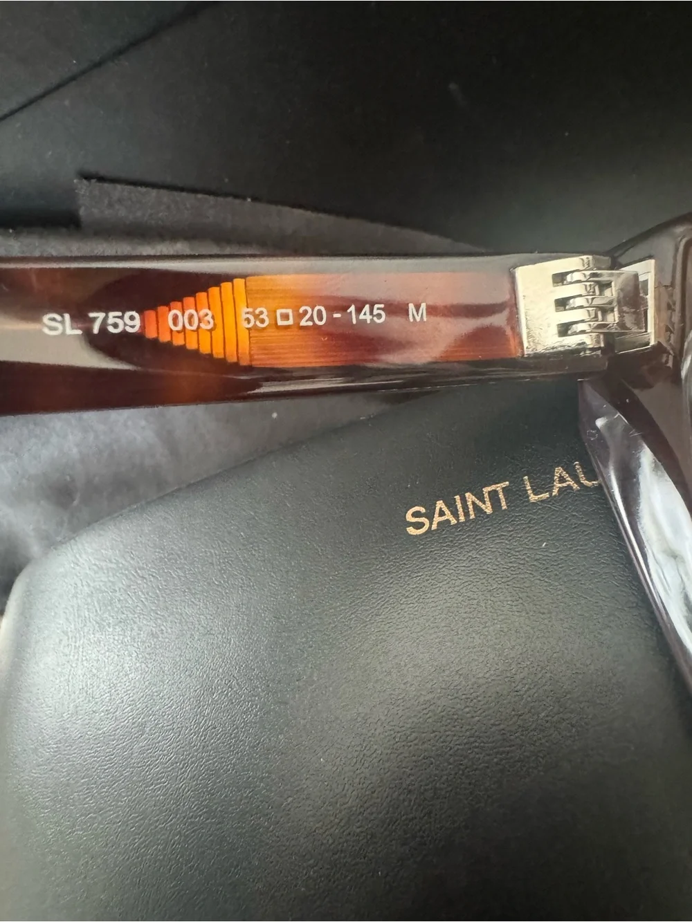 St Laurent women Sunglasses - tortoise brown Classic Polarized Lenses